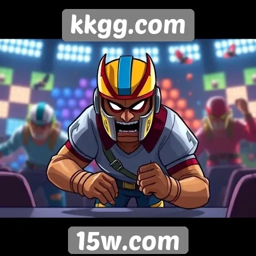 Experiência de jogos multiplayer no kkgg.com